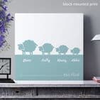 Personalised Flock Of Sheep Family Print